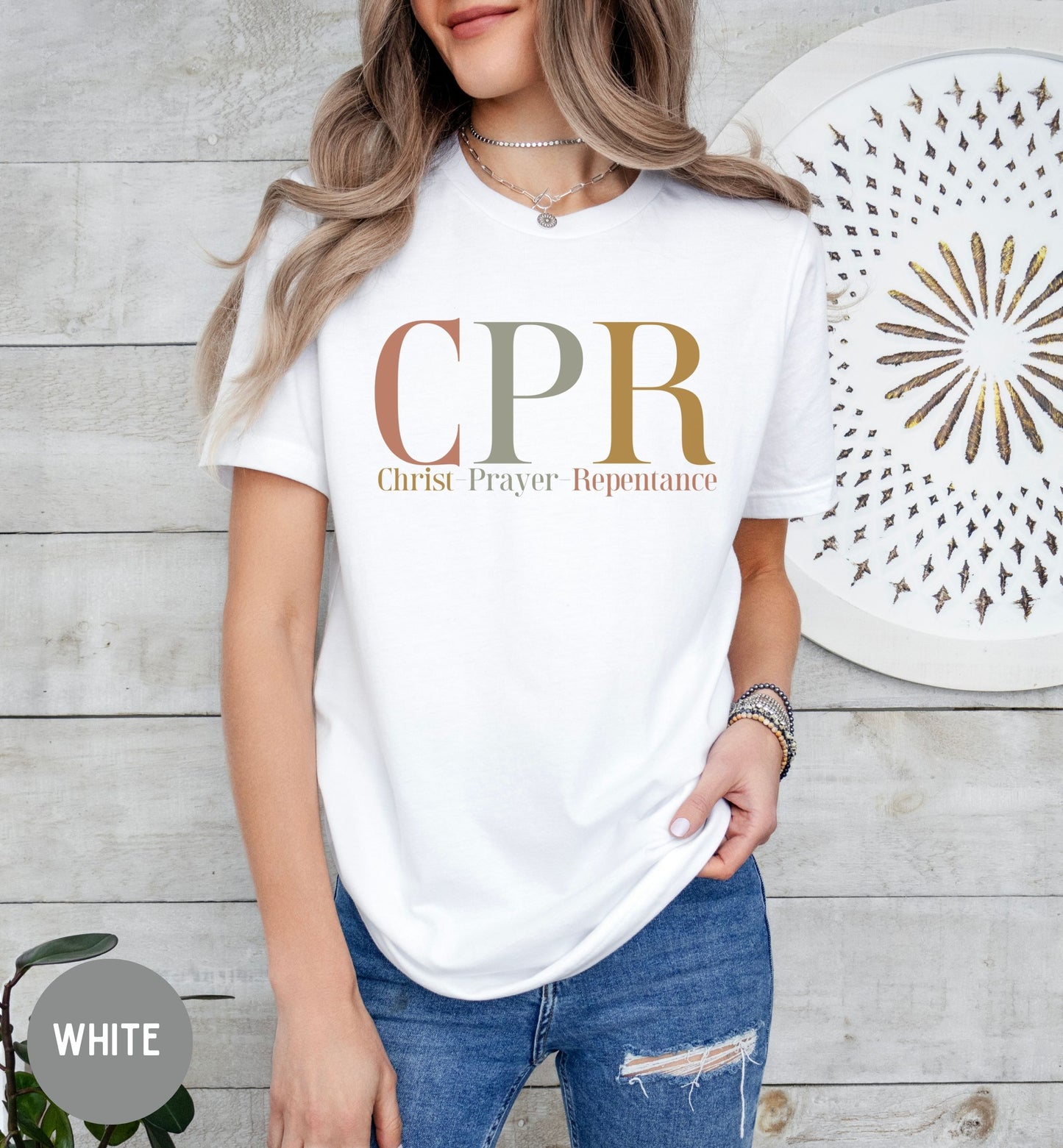 CPR- Christian shirt, Women's Faith Tee, Nurse shirt