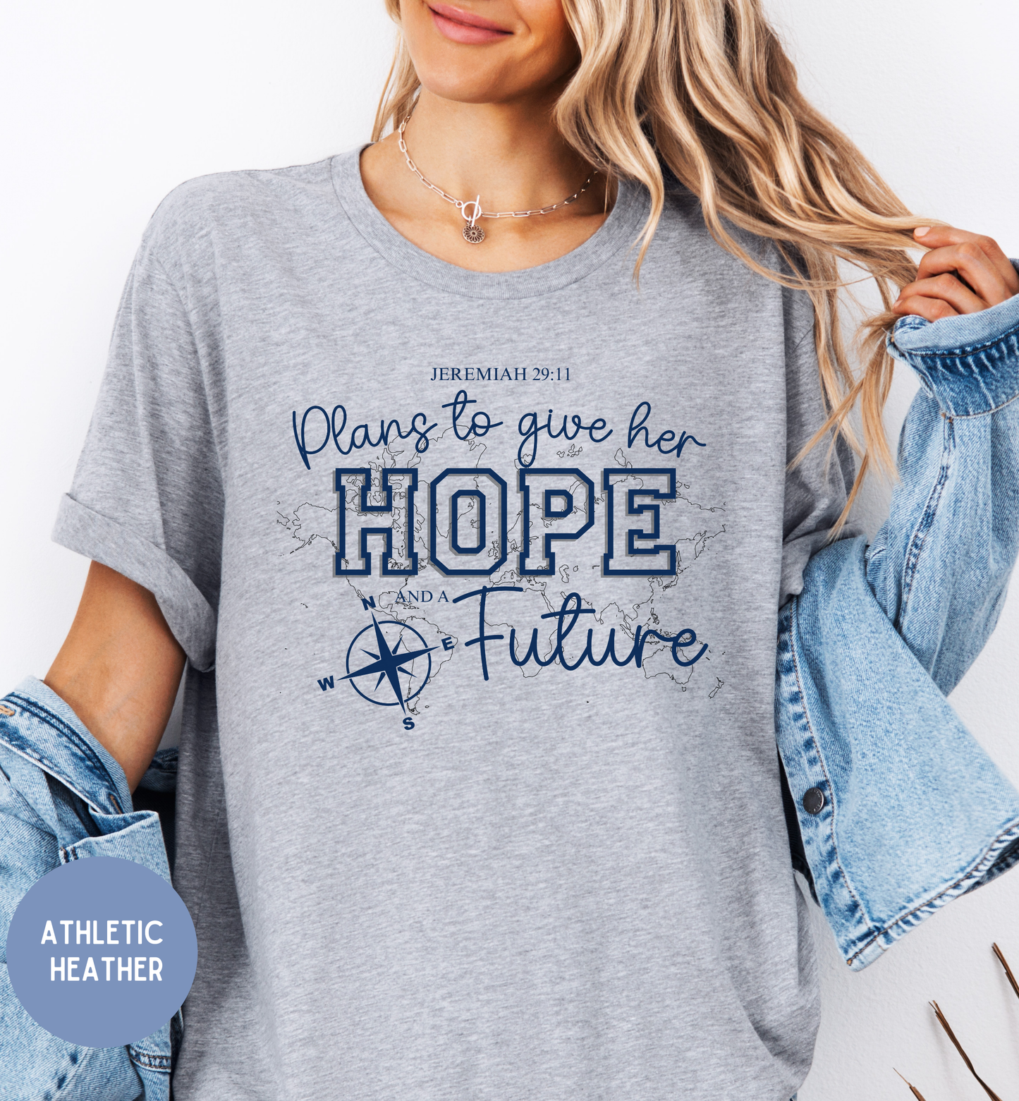 Jeremiah 29:11 - Plans for a Future Christian women's Faith T-shirt,