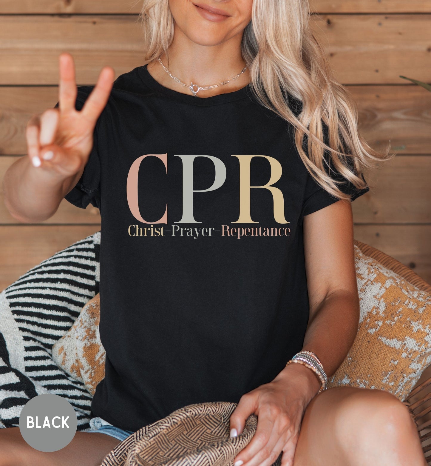 CPR- Christian shirt, Women's Faith Tee, Nurse shirt