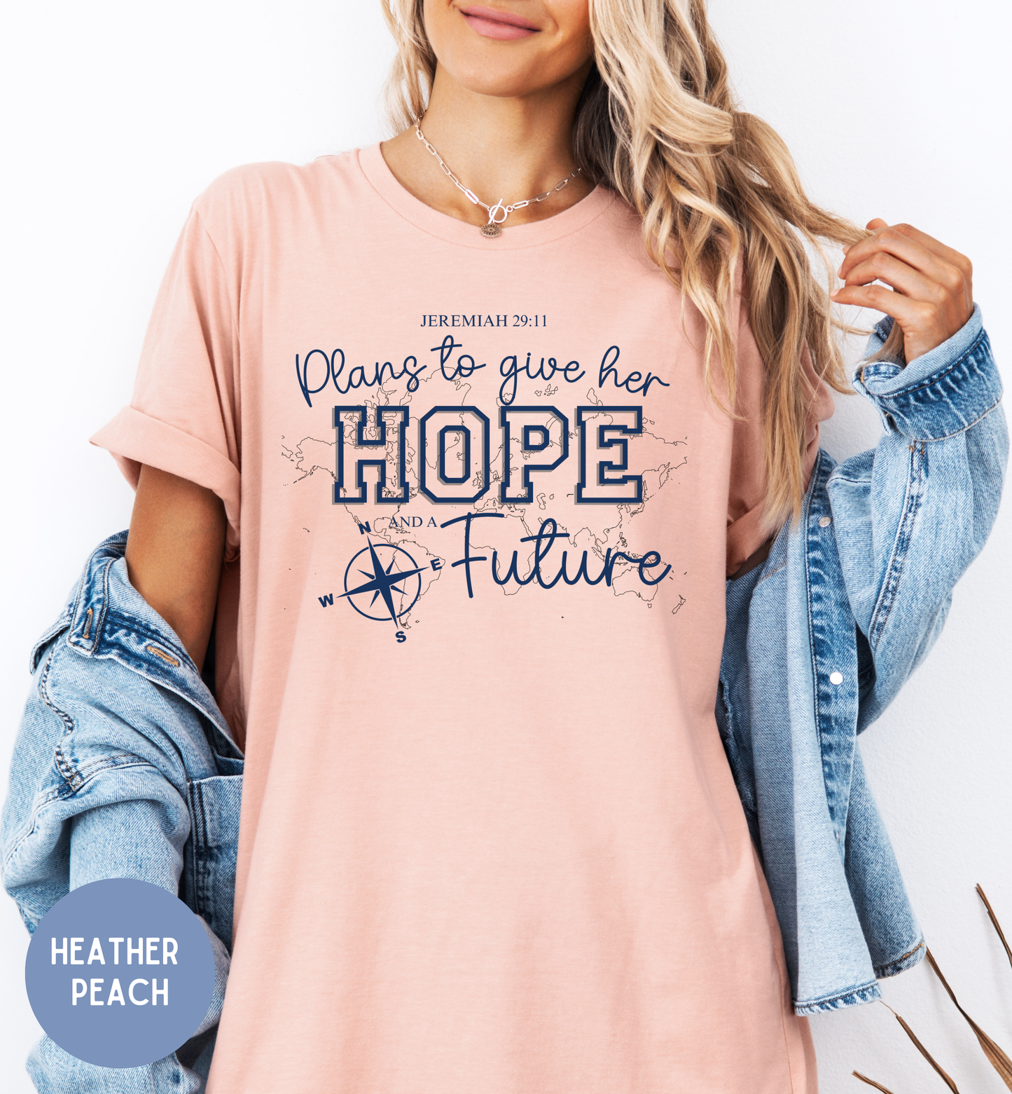 Jeremiah 29:11 - Plans for a Future Christian women's Faith T-shirt,