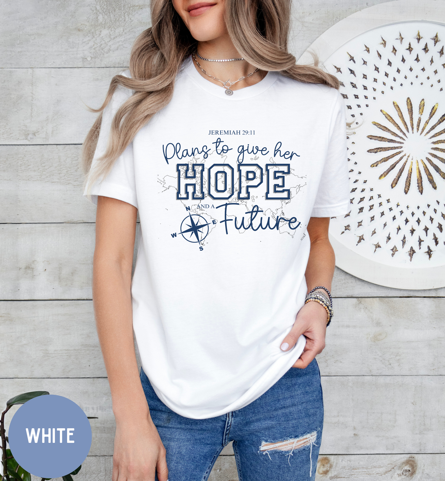 Jeremiah 29:11 - Plans for a Future Christian women's Faith T-shirt,