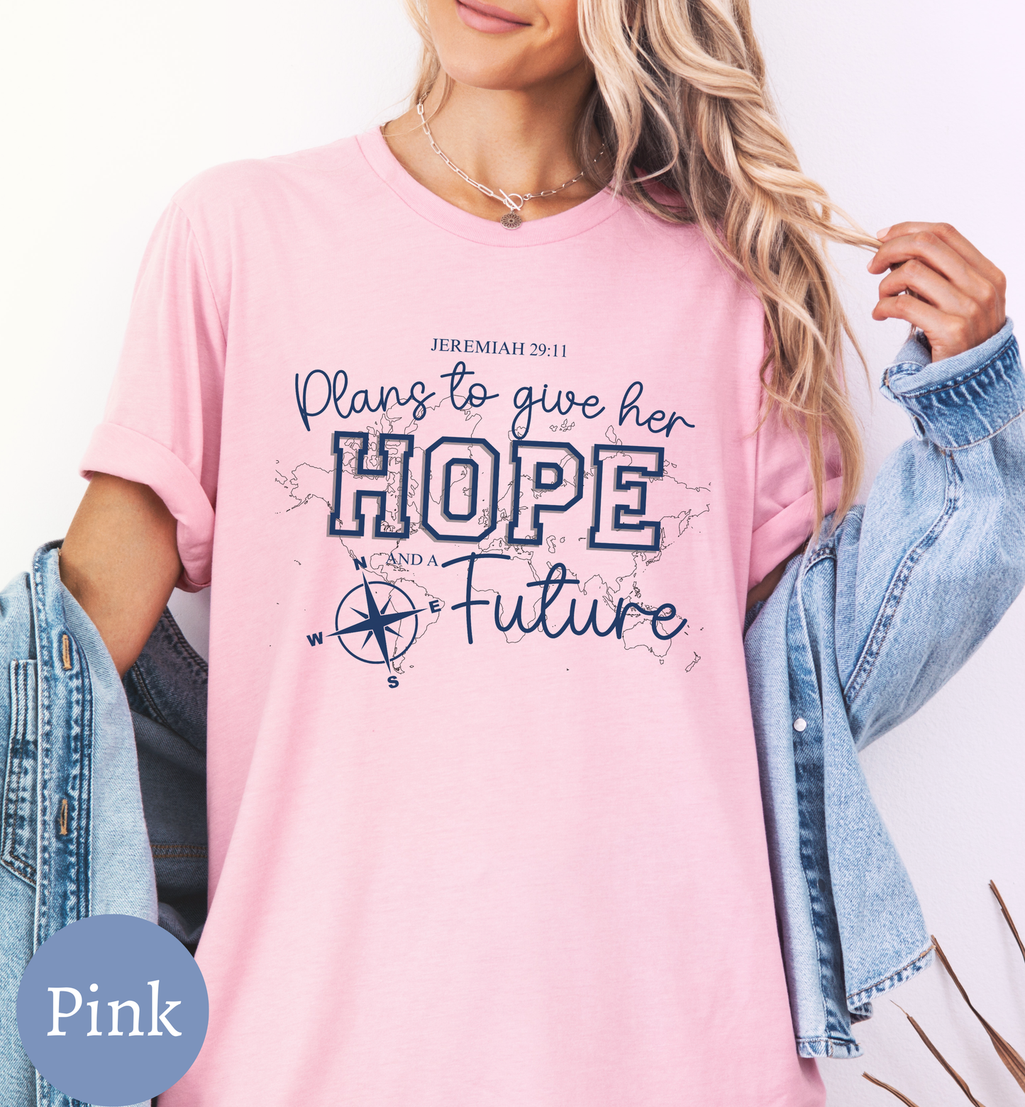 Jeremiah 29:11 - Plans for a Future Christian women's Faith T-shirt,