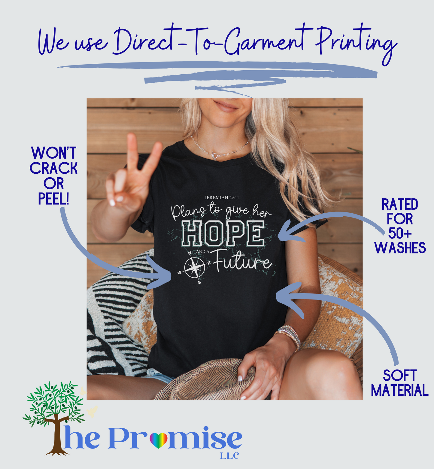 Jeremiah 29:11 - Plans for a Future Christian women's Faith T-shirt,