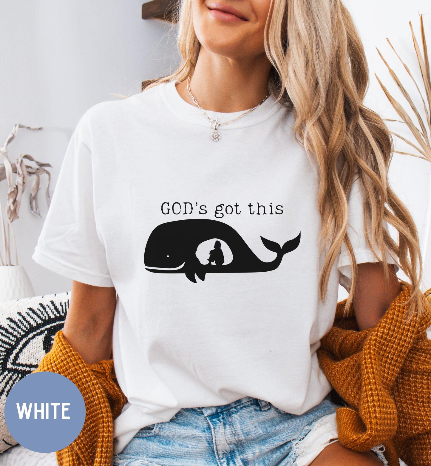 God's got this, Jonah and the whale, Christian t-shirt