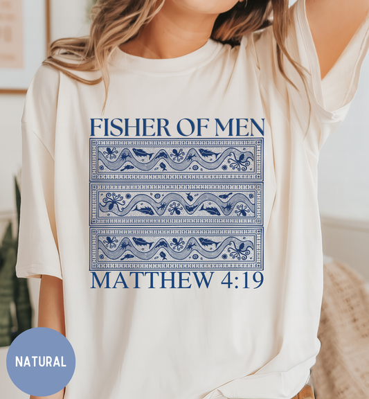 Fisher of men, Womens faith shirt, Scripture t-shirts