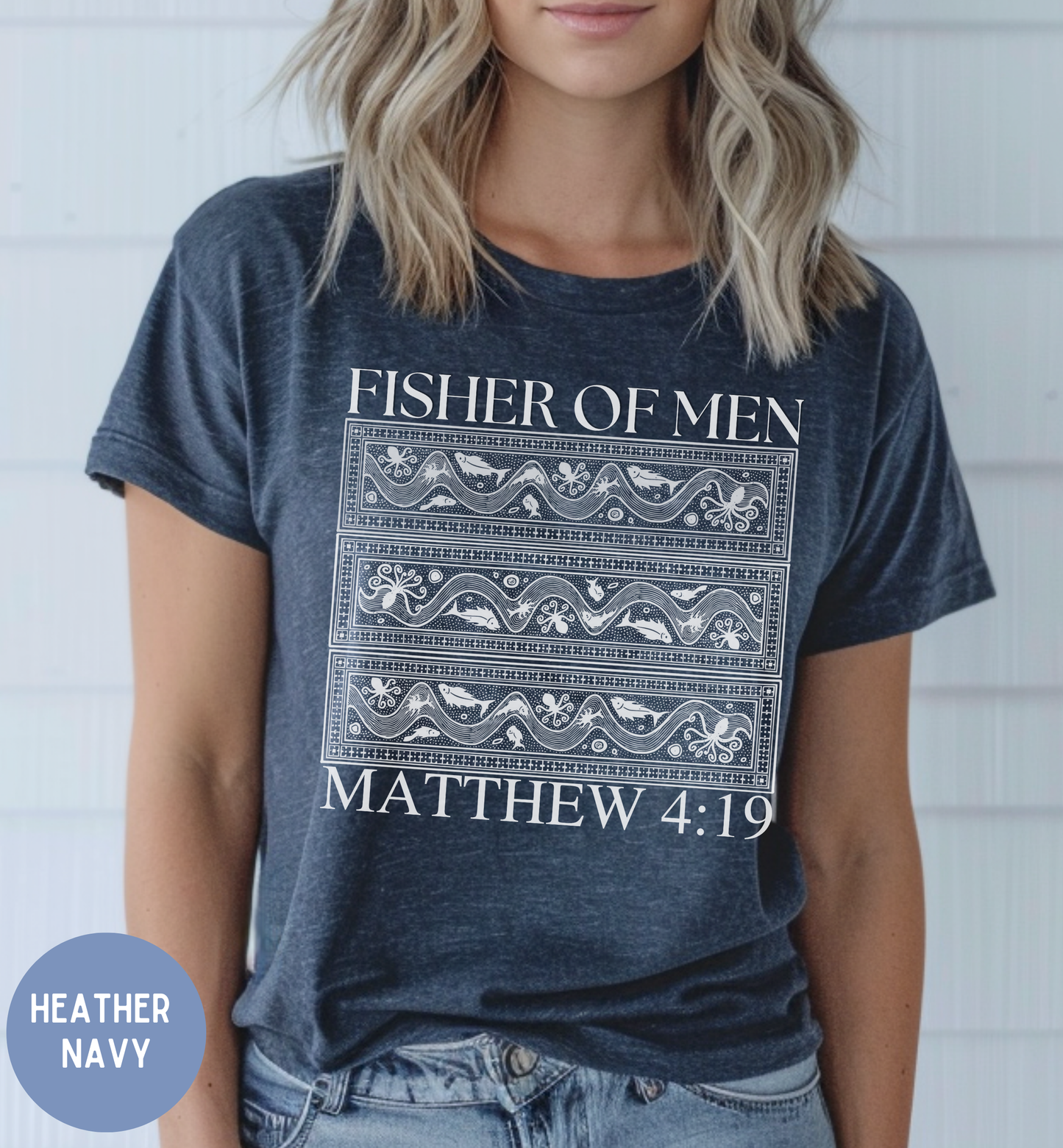 Fisher of men, Womens faith shirt, Scripture t-shirts