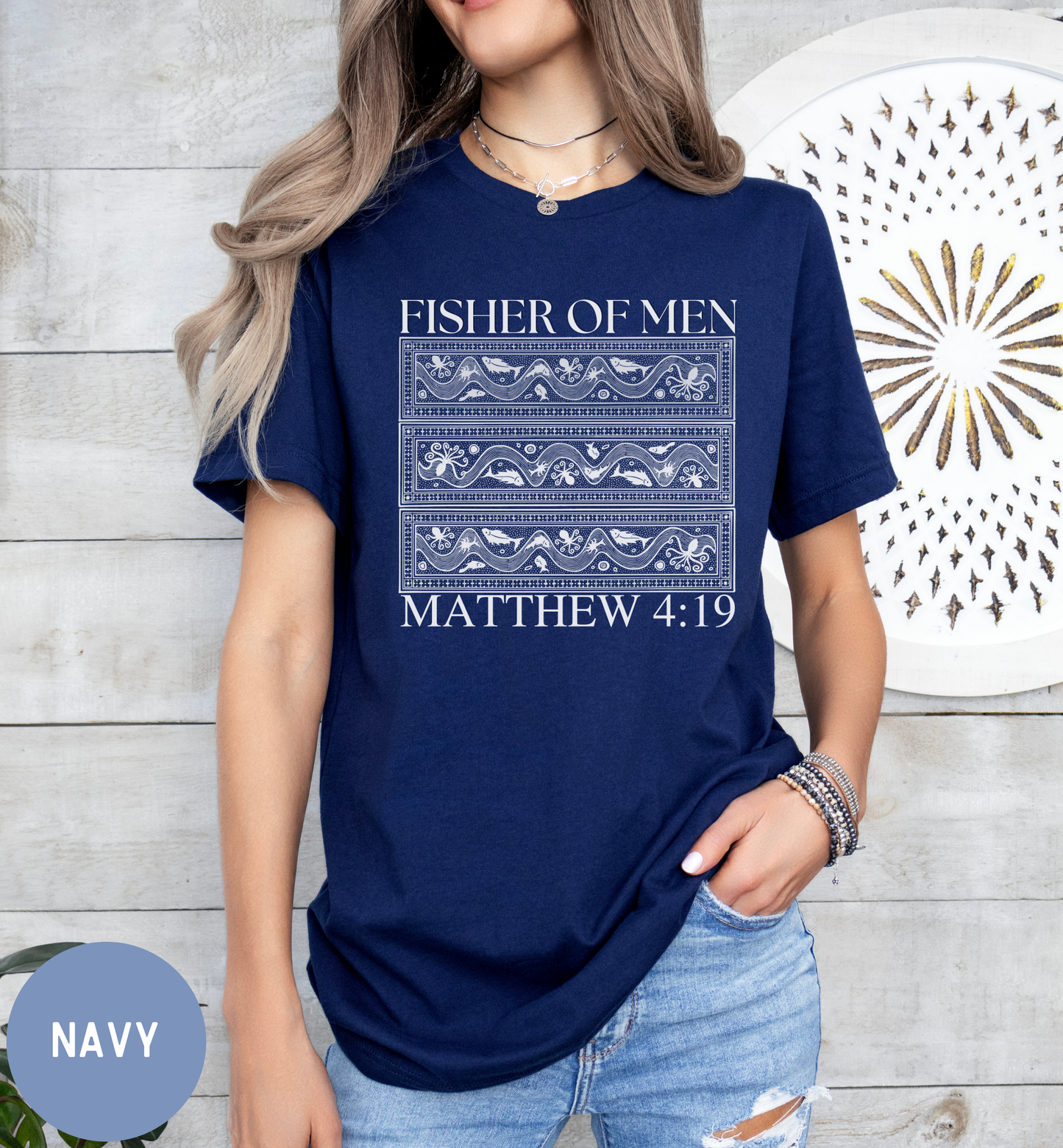 Fisher of men, Womens faith shirt, Scripture t-shirts