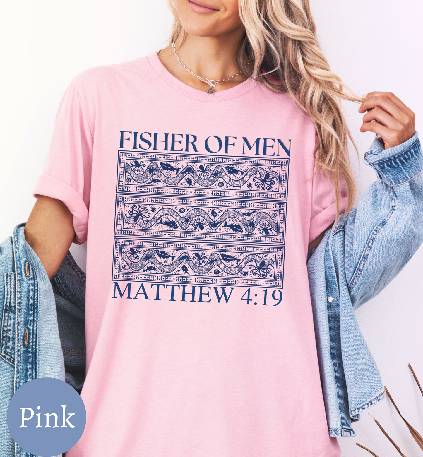 Fisher of men, Womens faith shirt, Scripture t-shirts