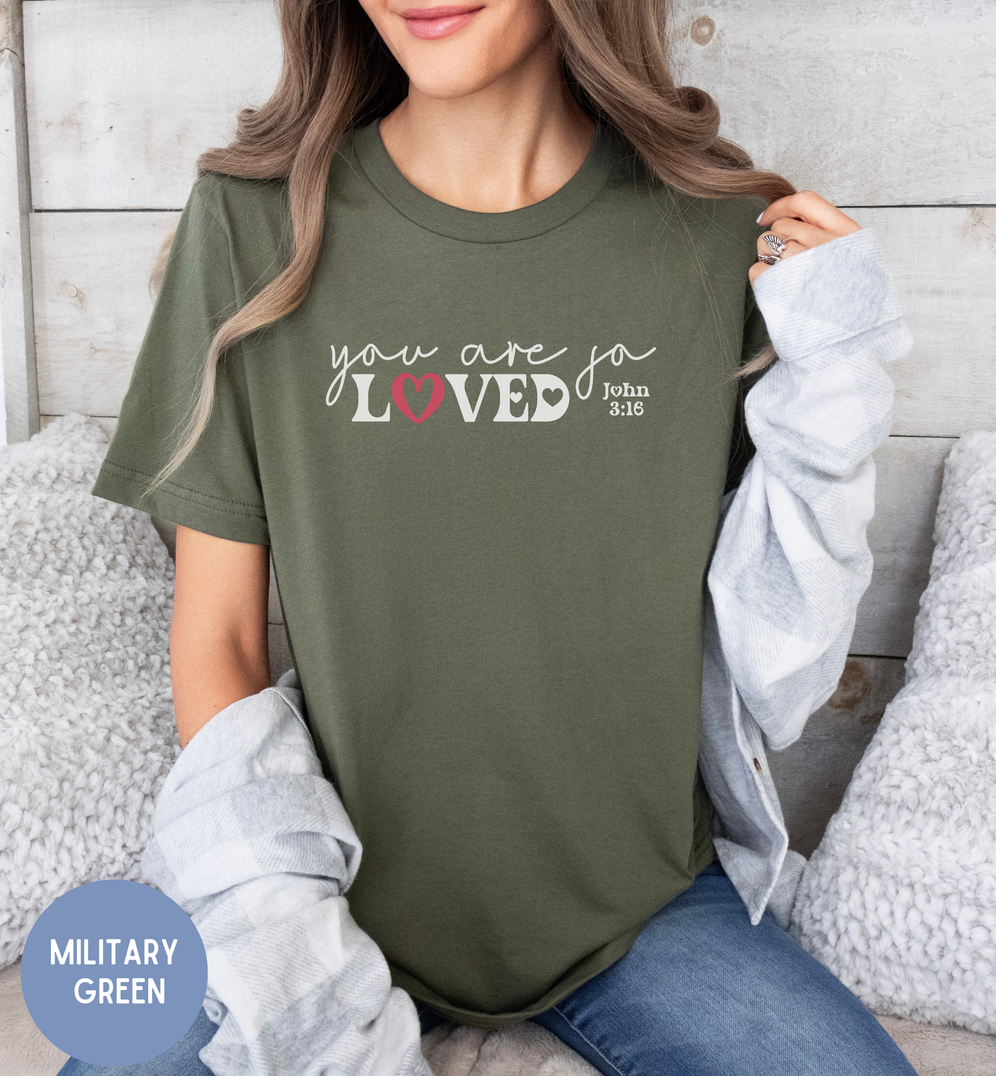You are so Loved - Christian Valentine shirt for women.