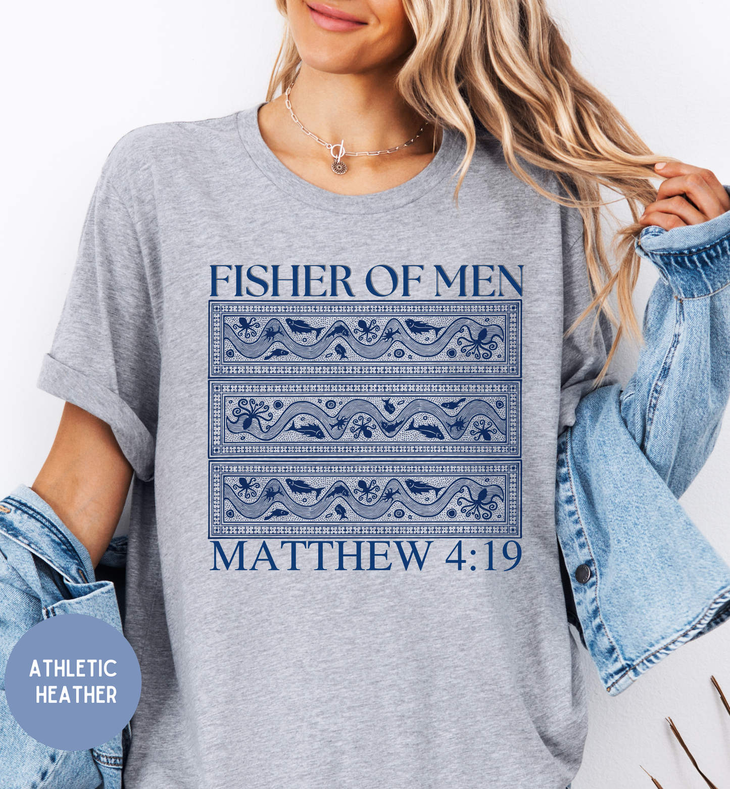 Fisher of men, Womens faith shirt, Scripture t-shirts