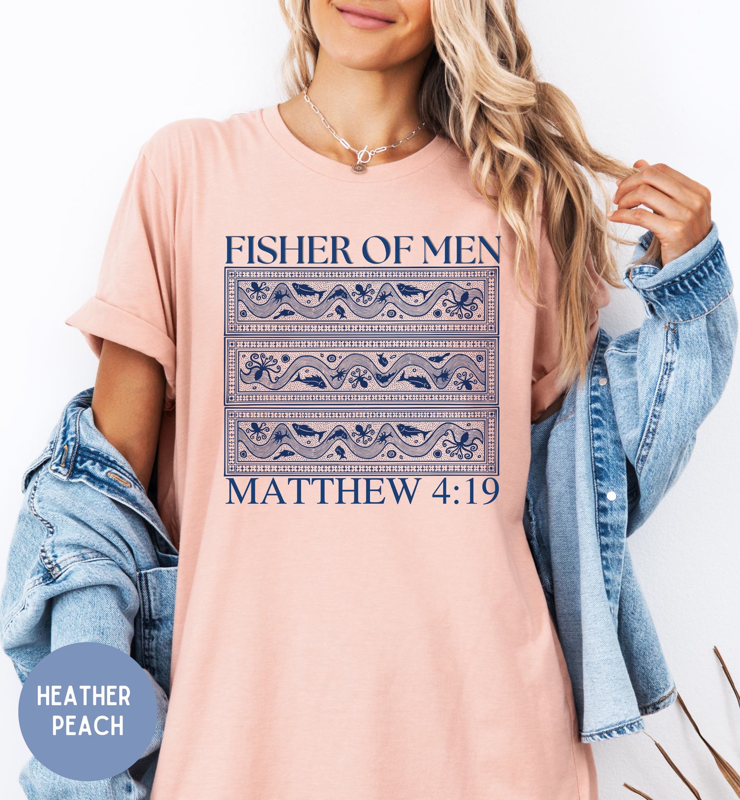 Fisher of men, Womens faith shirt, Scripture t-shirts